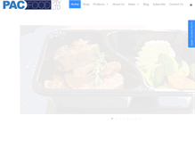 Tablet Screenshot of pacfood.com.au